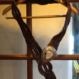 one of a kind leather belt